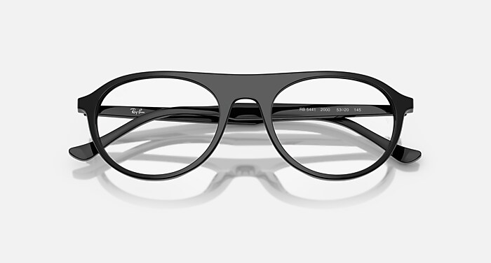 RB5441 OPTICS Eyeglasses with Black and Clear (51-20) - RB5441