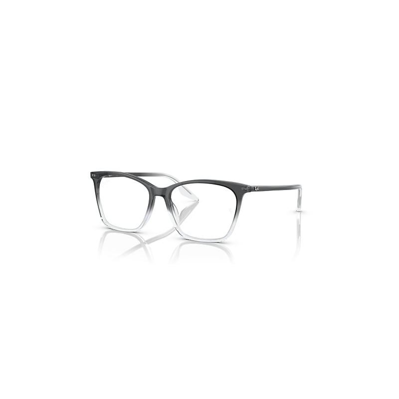 Ray - Ban Women's Grey Rx5422 8310 Woman Optical Frames Acetate Transparent Cat Eye Normal - Image 2