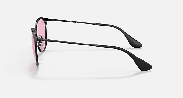 ERIKA METAL EVOLVE Sunglasses in Black and Photochromic Pink
