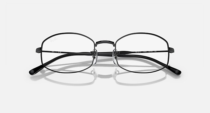 RB6510 OPTICS Eyeglasses with Black and Clear (50-20) - RB6510