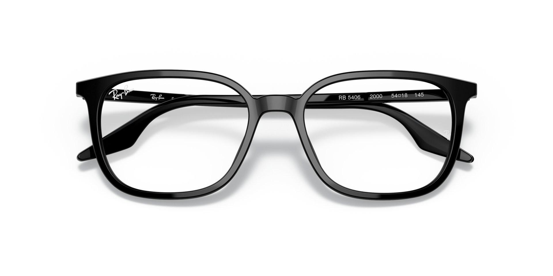 Ray-Ban Rb5362 Optics Eyeglasses Black Frame Clear Lenses Polarized 54-18 132$