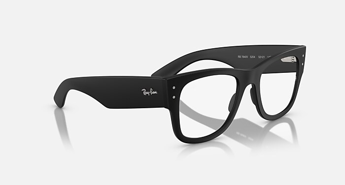 MEGA WAYFARER OPTICS LITEFORCE Eyeglasses with Sand Black and