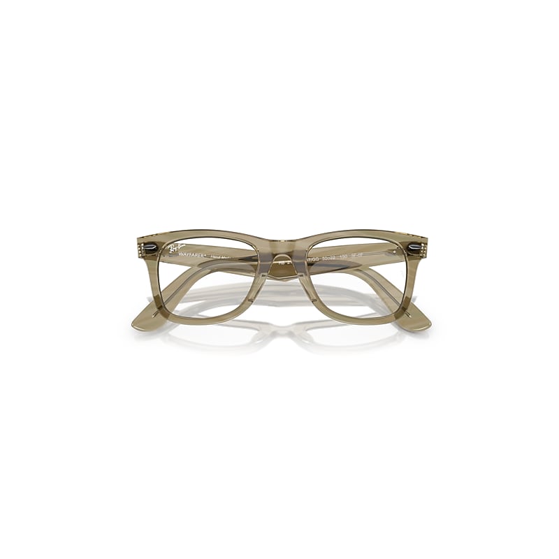 Ray-Ban Original Wayfarer Change Transitions&reg; Sunglasses Photo Striped Grey Frame Clear Lenses 50-22