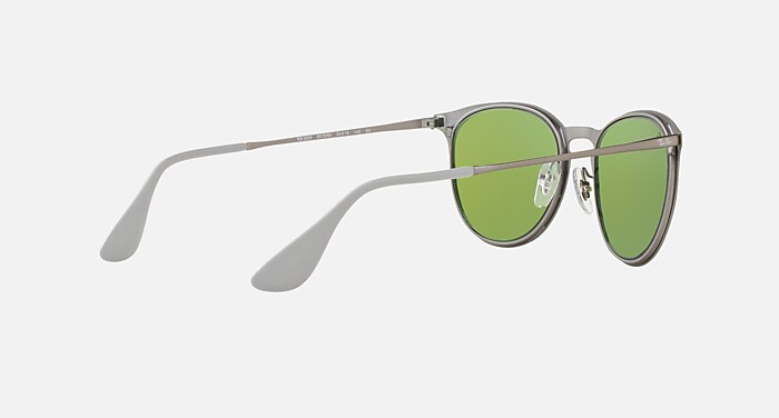 ERIKA METAL Sunglasses in Gunmetal and Green Mirror - RB3539 | Ray
