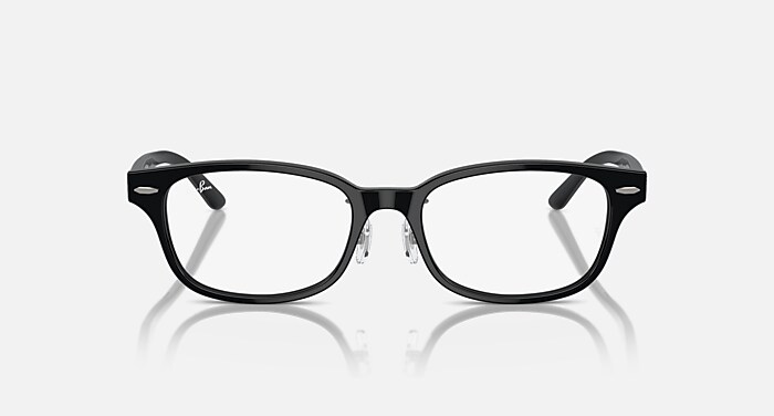RB5427D OPTICS メガネ ブラック と クリア (53-18) - RB5427D