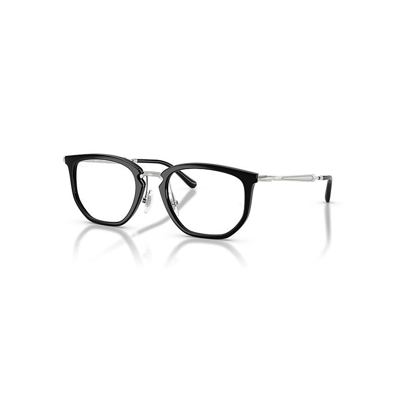 Ray - Ban Black Ry9085v 3542 Kid Optical Frames Child Nylon Transparent Geometric Normal - Image 3