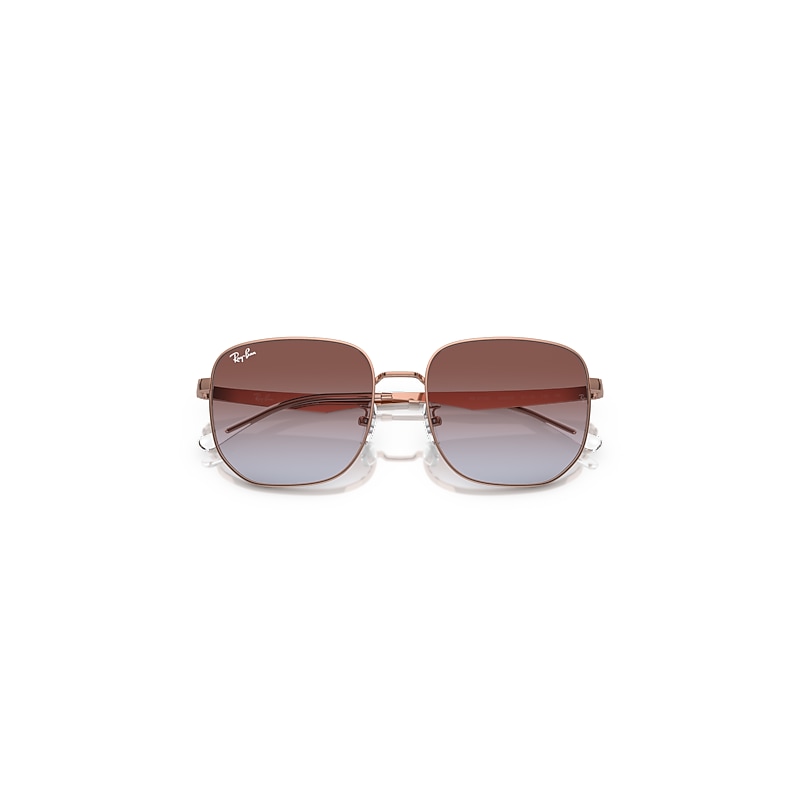 RB3713D Sunglasses in Rose Gold and Violet (57-18) - RB3713D | Ray