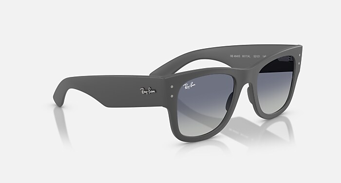 MEGA WAYFARER LITEFORCE Sunglasses in Sand Gray and Grey Gradient