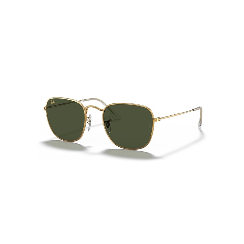 Ray-Ban Sunglasses  Frank - Gold Frame Green Lenses 54-20, RB3857