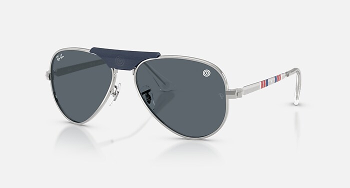 AVIATOR MAX Polarized Sunglasses in Black and Black Polarized (62