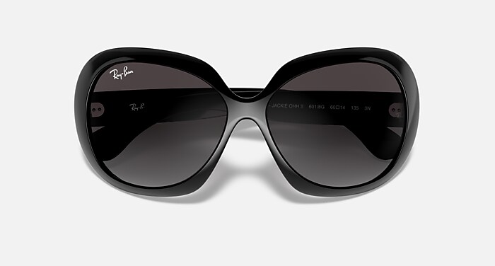 Krew Jackie Women\'s Oversized Hexagon Sunglasses - Black Gradient KREWE Jackie Acetate Geometric Round Sunglasses | Neiman Marcus main image 2