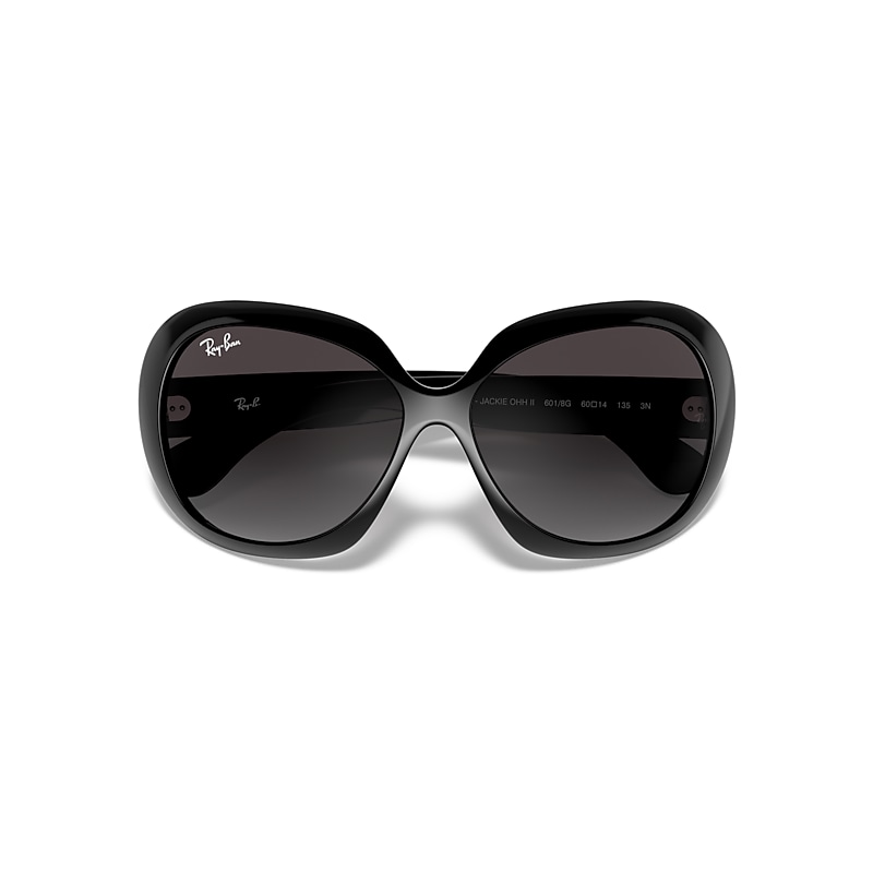 JACKIE OHH II Sunglasses in Black and Grey Gradient - RB4098 | Ray