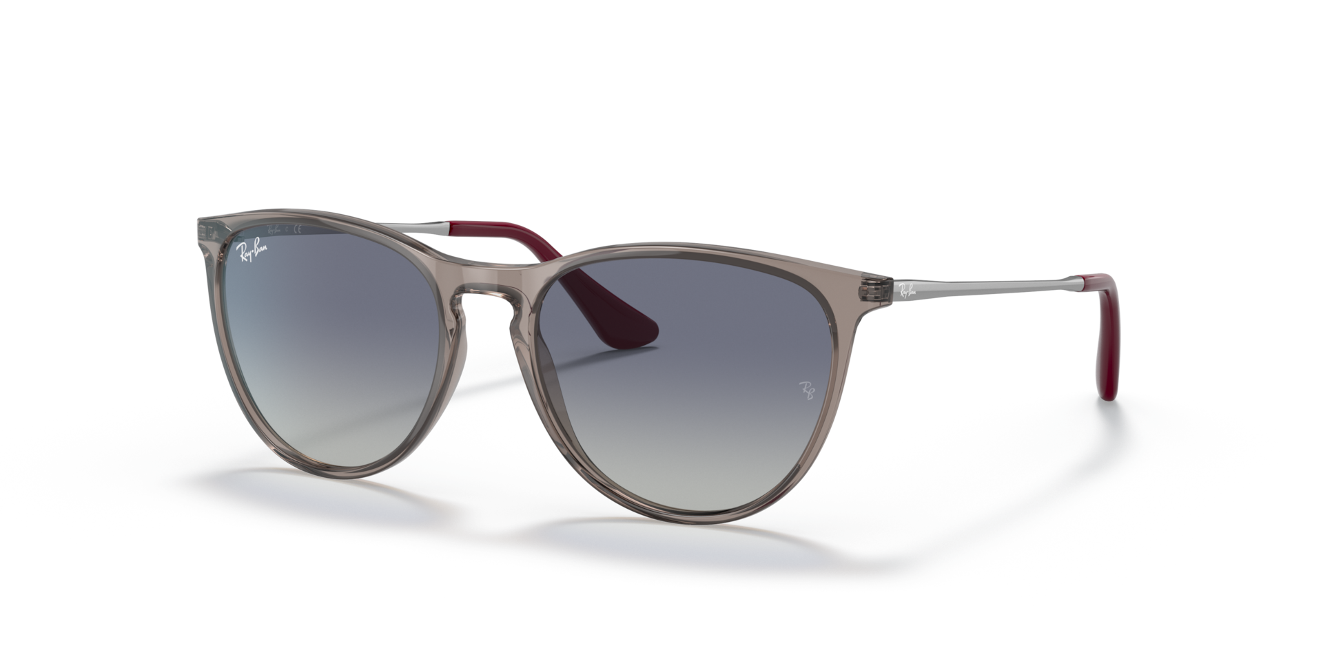 ERIKA KIDS Sunglasses in Transparent Grey and Grey Gradient Blue