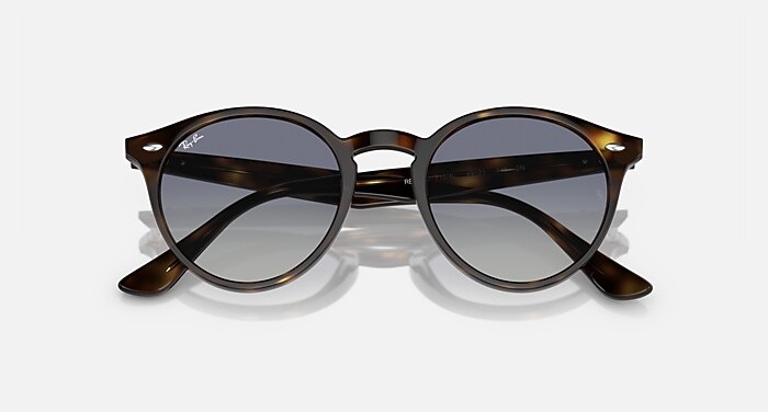 RB2180 Sunglasses in Light Havana and Light Grey/Dark Blue