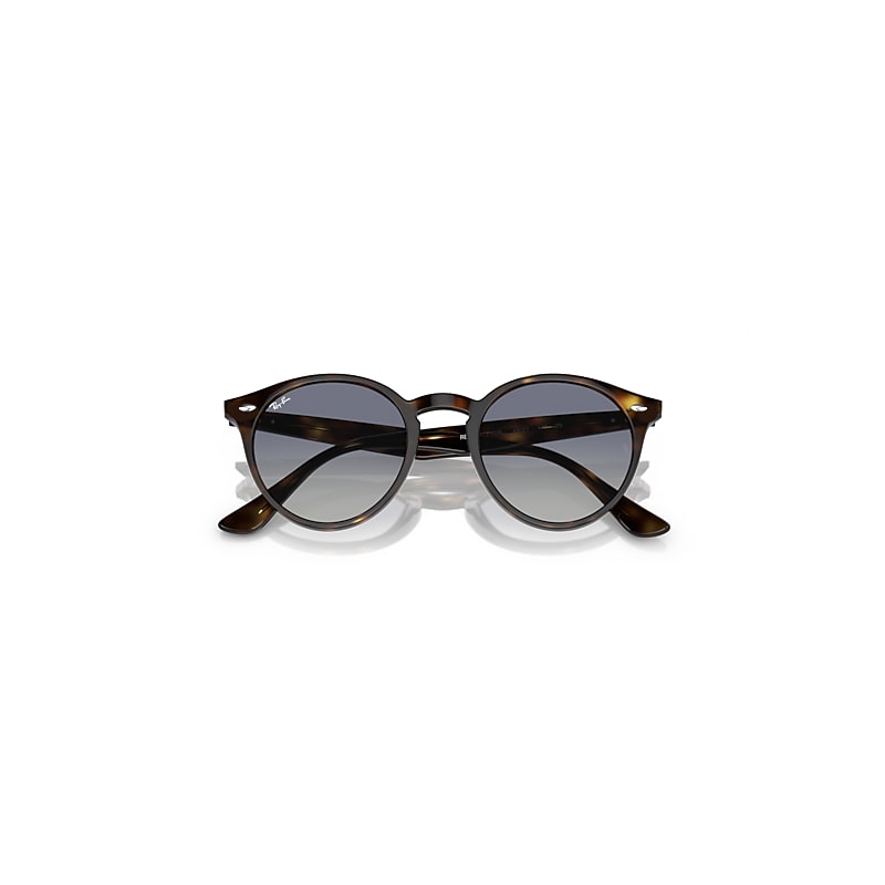 RB2180 Sunglasses in Light Havana and Light Grey/Dark Blue (51-21