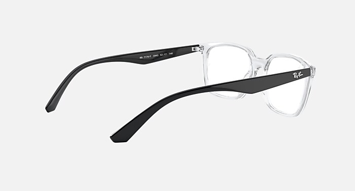 RB7176 Eyeglasses with Transparent and Clear (54-17) - RB7176F