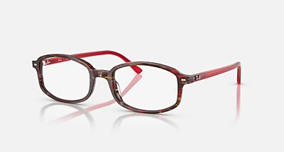 SAM OPTICS Óculos de Grau Preto e Transparente (54-19) - RB5432