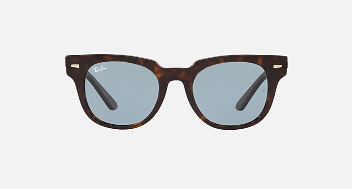 METEOR Sunglasses in Havana and Light Blue (50-20) - RB2168 | Ray
