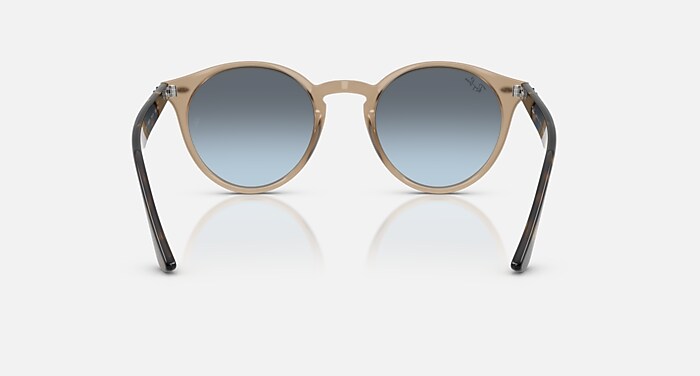RB2180 Sunglasses in Turtledove and Blue Gradient Grey - RB2180
