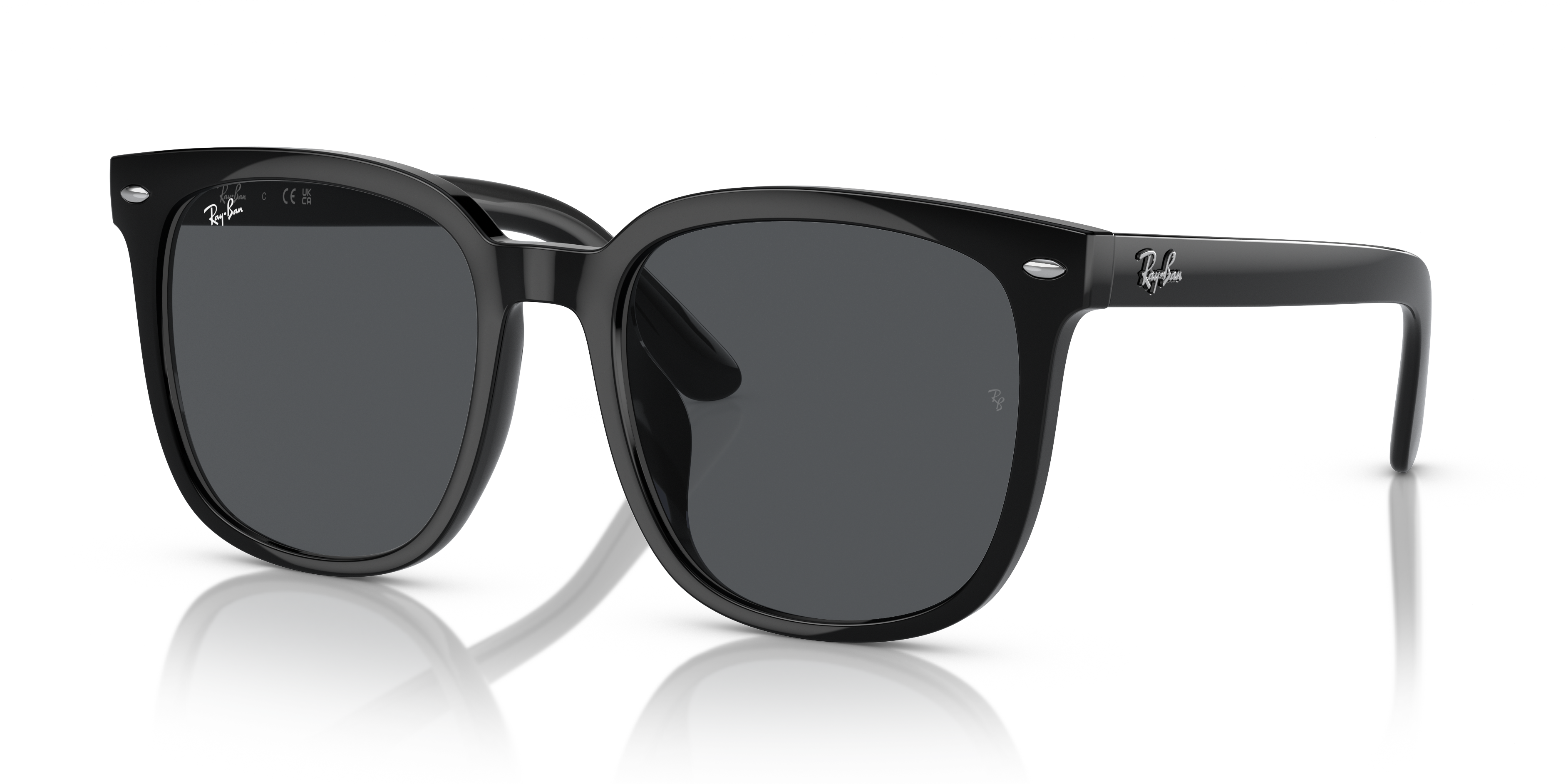 Ray-Ban RB 4401D ブラック サングラス RB4401D Sunglasses in Black and Dark Grey - RB4401D | Ray-Ban® US