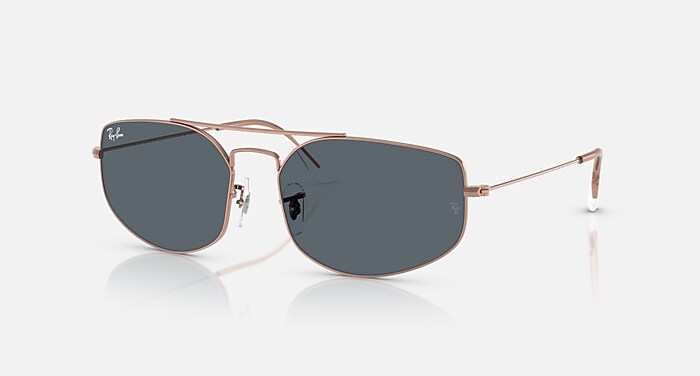 EXPLORER V Sunglasses in Copper and Blue - RB3845 | Ray-Ban® US