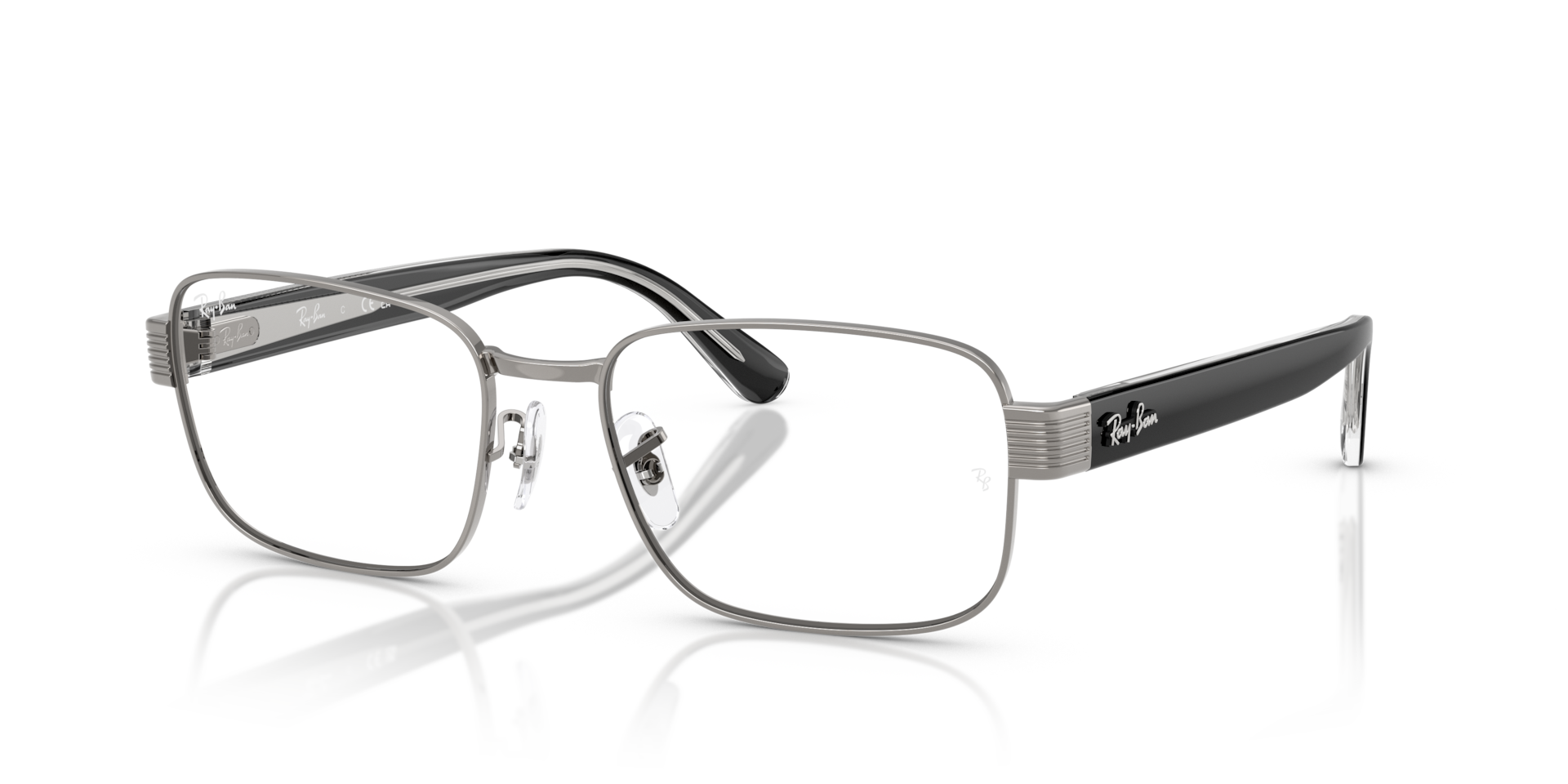 RayBan 巳年ver RB6529 OPTICS Eyeglasses with Gunmetal and Clear (54-18) - RB6529