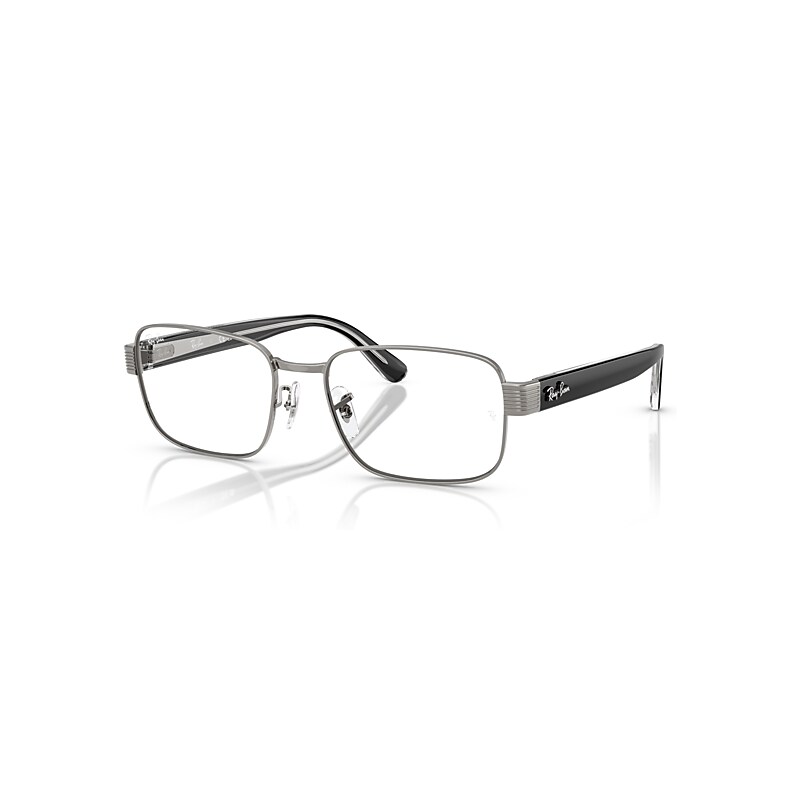 Ray-Ban  Optics - Monture Noir Sur Transparent Verres Incolore 54-18 Polarisés, RB6529