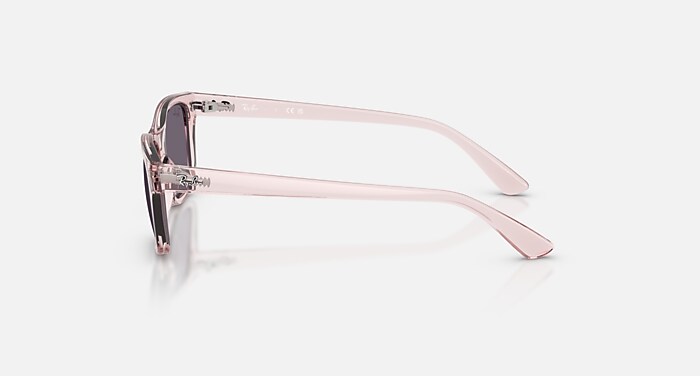 RB9086S KIDS Sunglasses in Transparent Pink and Violet (46-17