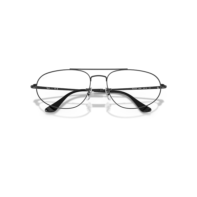 Ray-Ban Explorer Iv Optics Optical Black Frame Clear Lenses Polarized 57-18