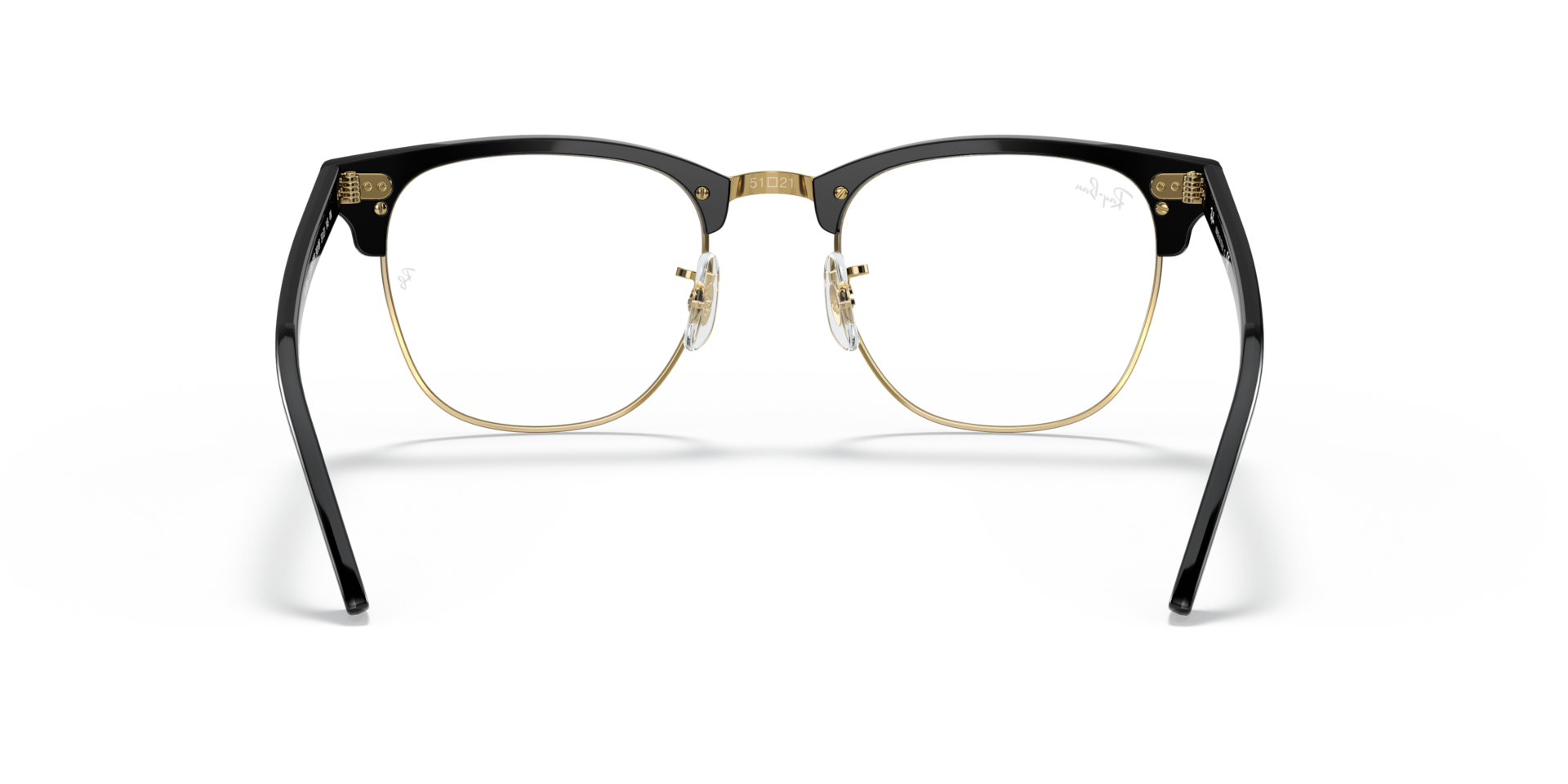 CLUBMASTER BLUE-VIOLET LIGHT CLEAR 4