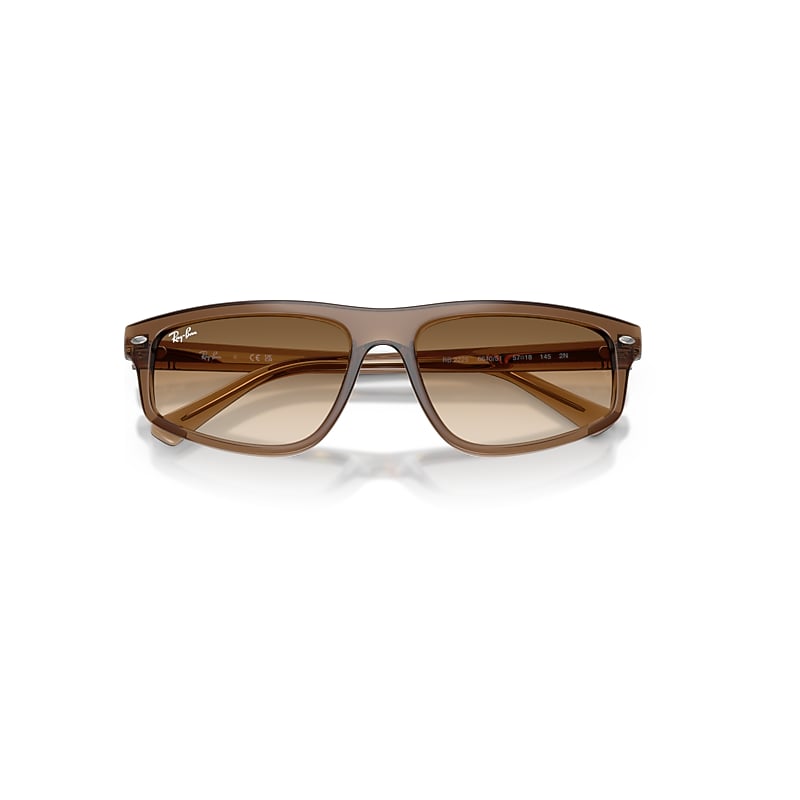RB2225 Sunglasses in Transparent Light Brown and Clear  display picture 3