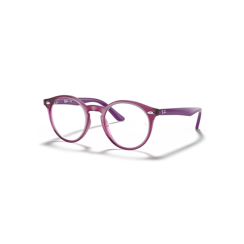 Ray-Ban Eyeglasses Kids Optics Kids - Violet Frame Clear Lenses Polarized 44-19, RB1594 - Image 1