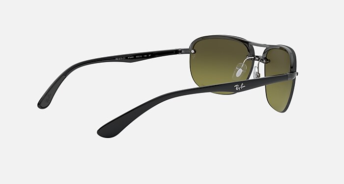 RB4275 POLARIZED+ LENSES Polarized Sunglasses in Grey and Green