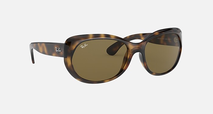 Ray-Ban RB4325 サングラス ブラウンデミ RB4325 Sunglasses in Light Havana and B-15 Brown (59-18) - RB4325F