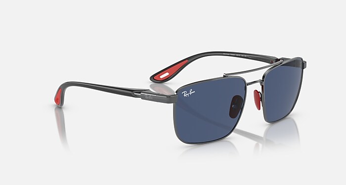 RB3715M SCUDERIA FERRARI COLLECTION Sunglasses in Gunmetal and