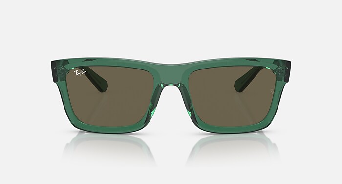 Ray Ban Sunglasses. EUC like brand new. Green frames. Brown lenses. Ray-Ban RB2218 clear , green frame with brown lenses. Lenses  main image 4