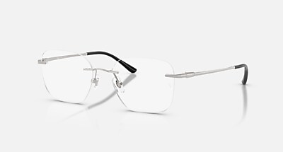 RB8783D TITANIUM OPTICS メガネ ブラック と クリア (52-17