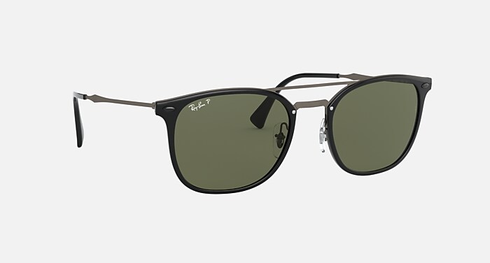 Ray-Ban RB 4286-F ブラック サングラス RB4286 Sunglasses in Black and G-15 Green Polarized - RB4286 | Ray
