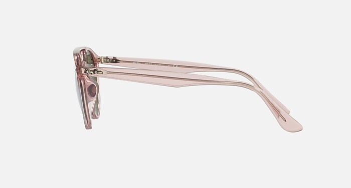 RB4279F Sunglasses in Pink and Green Gradient Mirror (51-20