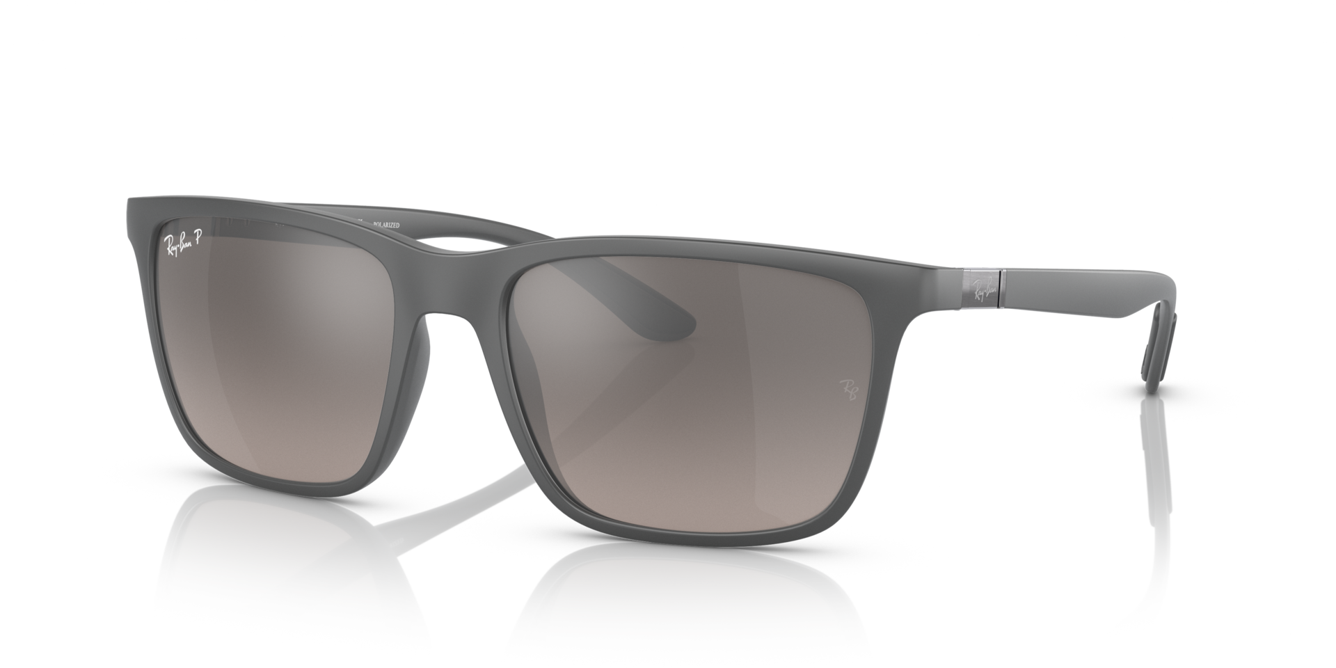 Ray-Ban Rb4385 Polarized Lenses Lunettes De Soleil - Monture Gris Verres Gris 58-18 polariss 260 €