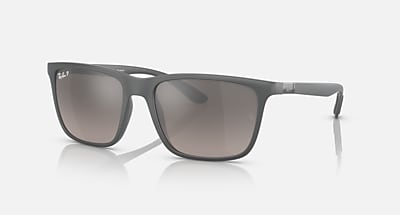 RB4385 POLARIZED+ LENSES Sunglasses in Grey and Grey Polarized+ 