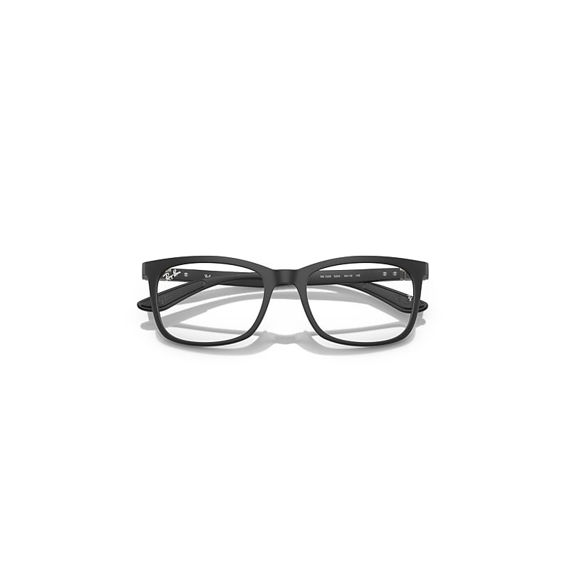 Ray-Ban Rb7230 Optics Optical Sand Black Frame Clear Lenses Polarized 52-19