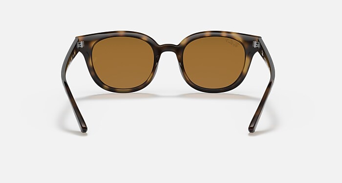 RB4324 Sunglasses in Light Havana and Brown Polarized - RB4324F