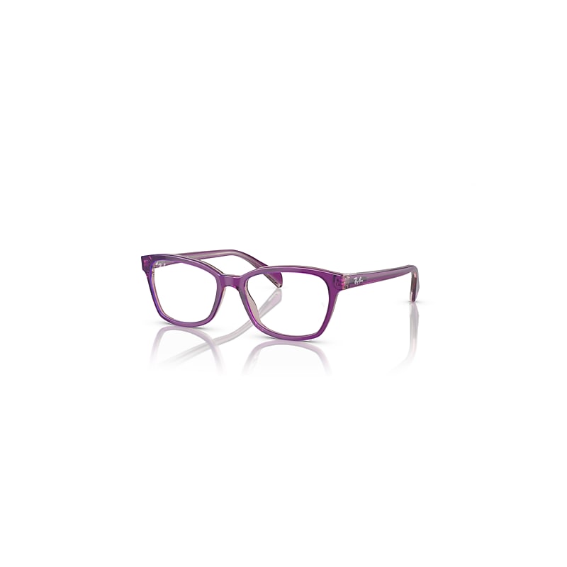 Ray - Ban Purple Ry1591 3944 Kid Optical Frames Acetate Violet Squared - Image 2