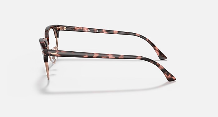 CLUBMASTER OPTICS メガネ ピンクハバナ と クリア (51-21) - RB5154