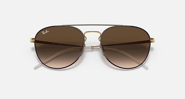 レイバン公式ストア】 Ray-Ban® RB3589 サングラス | ゴールド上に