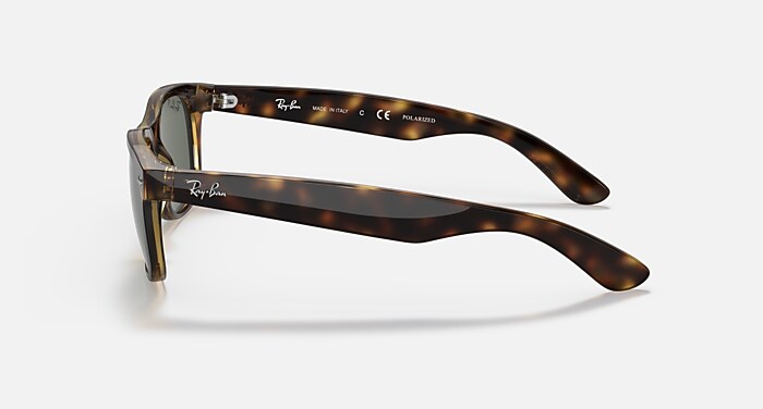 NEW WAYFARER CLASSIC Polarized Sunglasses in Tortoise and G-15