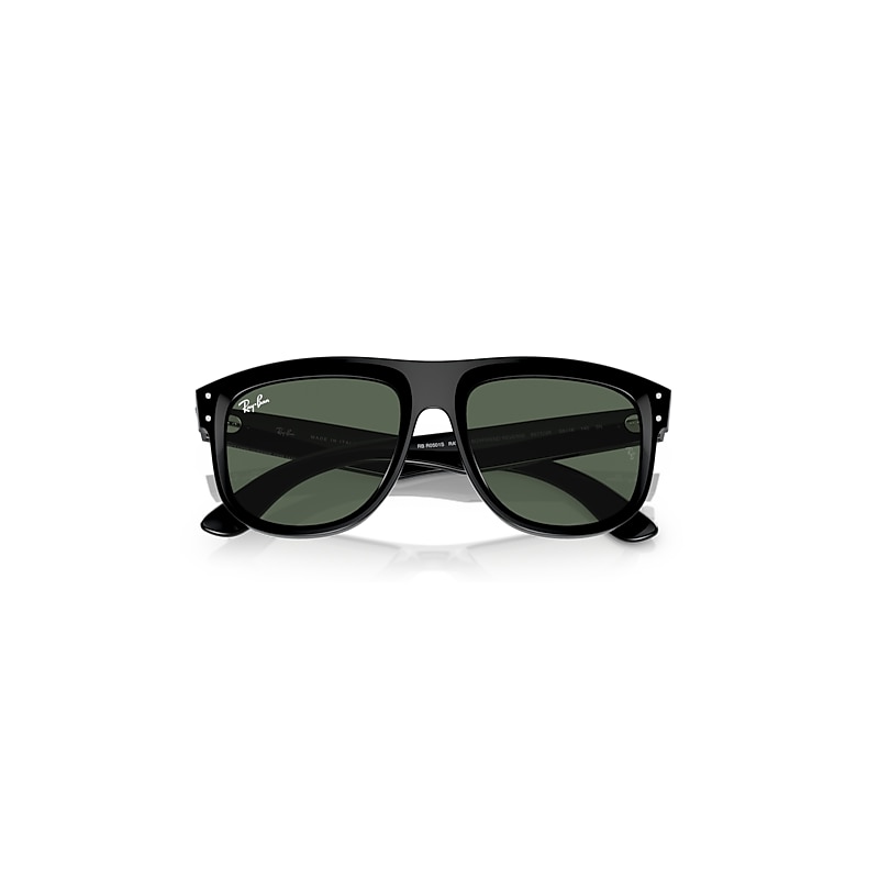 BOYFRIEND REVERSE Sunglasses in Black and G-15 Green (56-18
