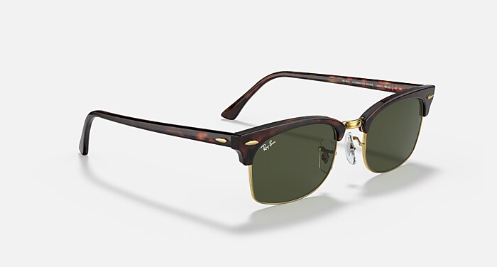 CLUBMASTER SQUARE LEGEND GOLD Sunglasses in Tortoise and G-15
