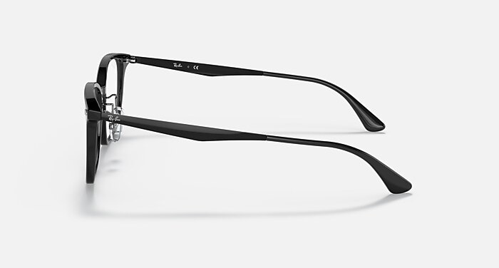 RB5403 OPTICS メガネ ブラック と クリア (52-18) - RB5403D